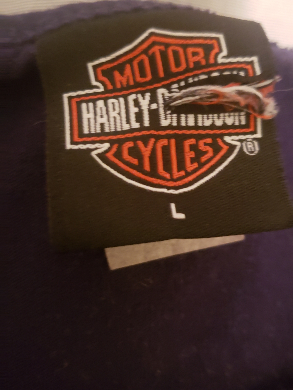 Harley-Davidson Black Tank Top Size Large